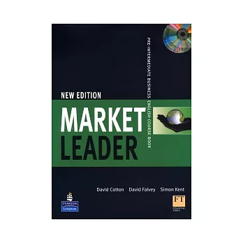 Market Leader (Pre-Int) New Ed. with Self-Study CD-ROM/1片 & Audio CDs/2片