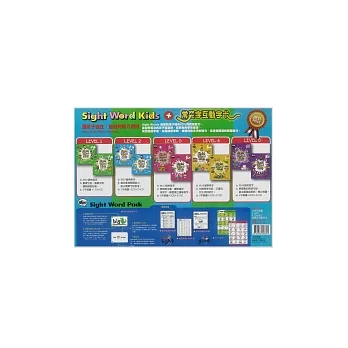 Sight Word Kids 看漫畫開口說英語(全套10本)+常見字互動字卡