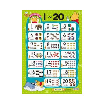 維尼學習掛圖：1~20
