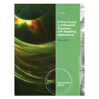 A First Course in Differential Equations with Modeling Applications 10/e