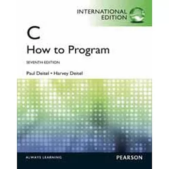 C HOW TO PROGRAM 7/E (M-PIE)