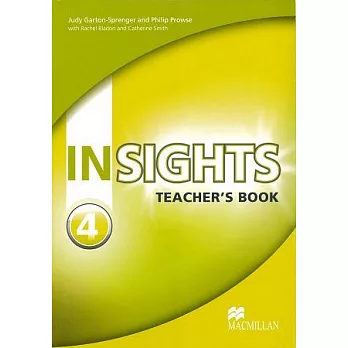 Insights (4) Teacher’s Bookwith Test Multi-ROM/1片