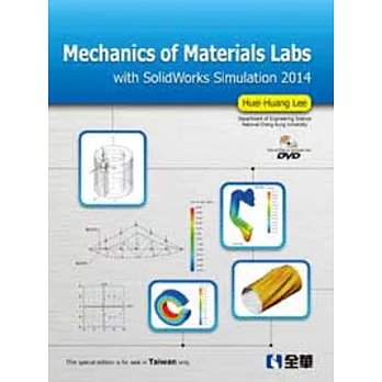 Mechanics of Materials Labs with SolidWorks Simulation 2014 (W/DVD)