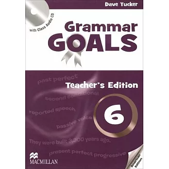 American Grammar Goals (6) Teacher’s Edition with Class Audio CD/1片 and Webcode