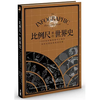 比例尺畫的世界史：100張收藏億萬年人類與地球故事的視覺資訊圖(限量珍藏書盒版)