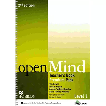 Open Mind 2/e (1) TB Premium Pack with DVD/1片 & Class Audio CD/1片 & Webcode (Asian Edition)