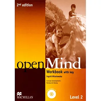 Open Mind 2/e (2) WB with Audio CD/1片 and Key