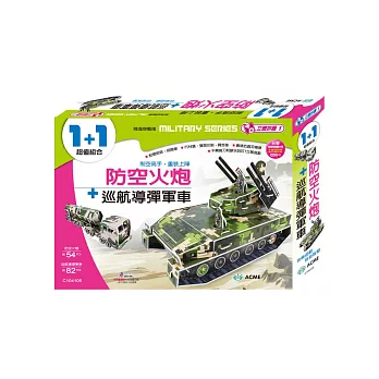 防空火炮+巡航導彈軍車