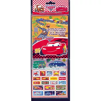 汽車總動員三層貼紙組