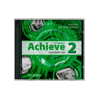 Achieve 2/e (2) Class Audio CDs/2片