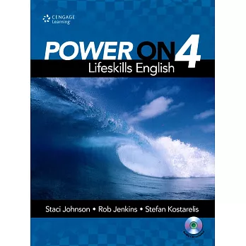 Power On 4：Lifeskills English with DVD/1片