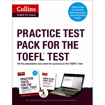 Collins-Practice Test Pack for the TOEFL Test with Guide & MP3 CD/1片