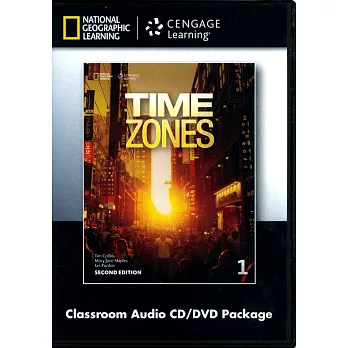 Time Zones 2/e (1) Classroom Audio CDs/2片 and DVD/1片