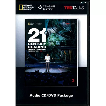 21st Century Reading (3) Audio CDs/2片 and DVD/1片