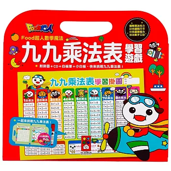 九九乘法表學習遊戲：FOOD超人數學魔法