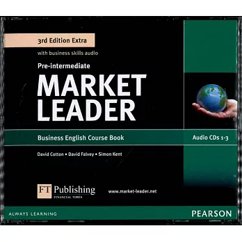 Market Leader 3/e Extra (Pre-Interamediate) AudioCDs/3片