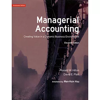 Managerial Accounting(Annotated Edition)(11版)