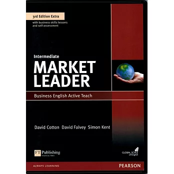 Market Leader Extra (Intermediate) Active Teach CD-ROM/1片 3/e