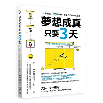 夢想成真，只要3天！：1張圖表+7個實踐=改變自己的未來藍圖！