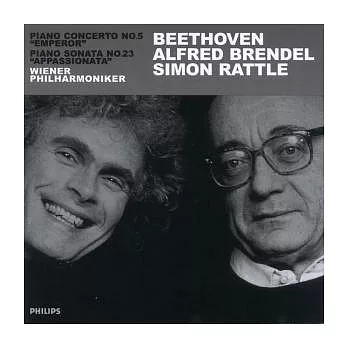 Beethoven : Piano Concerto No.5 ＂Emperor＂ ; Piano Sonata No.23 ＂Appassionata＂ / Brendel / Rattle