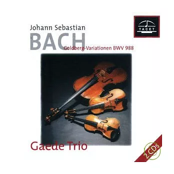 J.S Bach: Goldberg Variations / Gaede Trio (2CD)