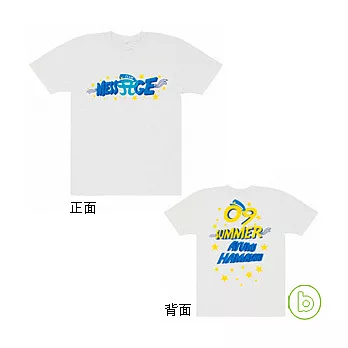 濱崎步 a-nation’09 TEAM MESSAGE合作T恤（白．S）