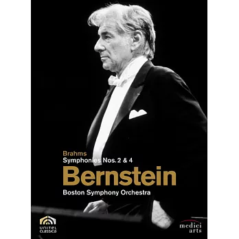 伯恩斯坦指揮布拉姆斯第二&四號交響曲 (DVD)