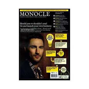 MONOCLE 11月號 / 2009 + 別冊