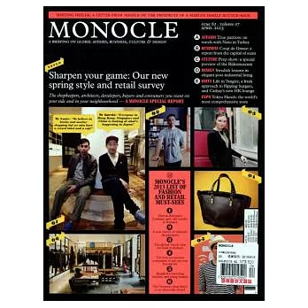 MONOCLE 4月號/2013