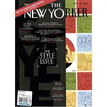 NEW YORKER 9月23日/2013