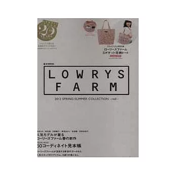 LOWRYS FARM春夏情報特刊2012：附紅花提袋