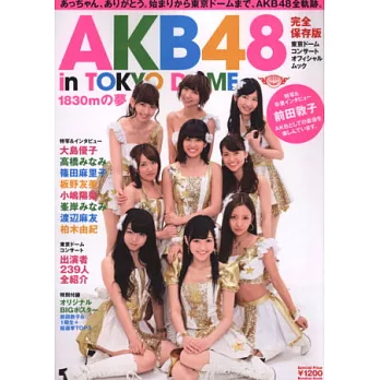 AKB48東京巨蛋公演紀念寫真專刊