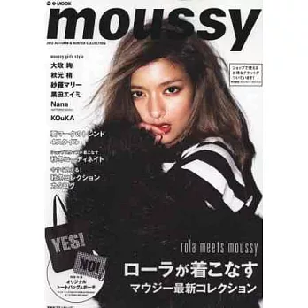 moussy秋冬時尚情報特刊2013：附托特包＆小包