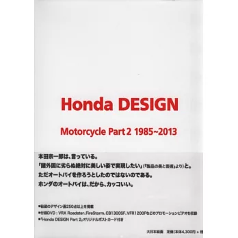 HONDA機車風格設計年代百科：1985～2013