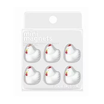 4M2U迷你造型磁鐵-小母雞