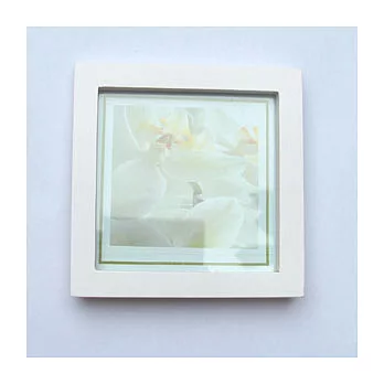 9*9cm 手藝用相框 (白色)