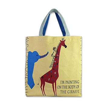 Shinzi Katoh新款大提袋-長頸鹿