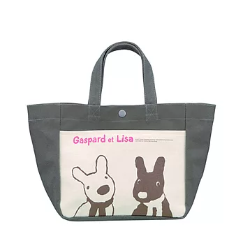 Gaspard et Lisa 帆布口袋托特包(小)