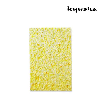 Kyusha 纖維洗臉海綿 -長方