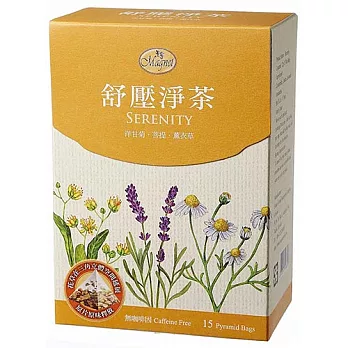 《曼寧花草茶》舒壓淨茶-三角立體茶包