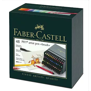 FABER-CASTELL PITT藝術筆48色-精裝禮盒