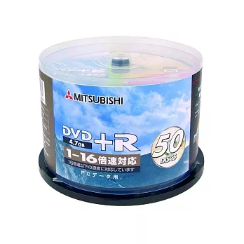三菱16X DVD+R 50P-國際版