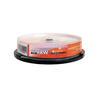 三菱 4X DVD-RW 10P