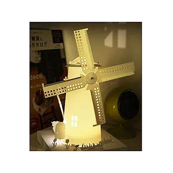 藝術紙雕燈-荷蘭風車