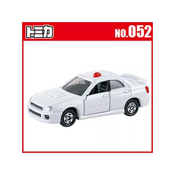 【TOMICA】多美小汽車NO.052 SUBARU白色警車