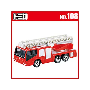 【TOMICA】多美小汽車NO.108 日野消防車