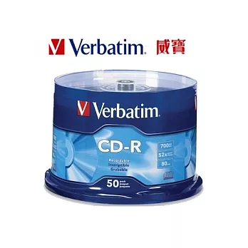 Verbatim 威寶 CD-R 白金片 50P