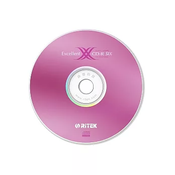 錸德 RiTEK 極速X版 CD-R 700MB 52X 50P