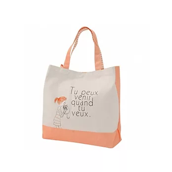 Shinzi Katoh 插畫家彩色提帶大提袋-貓咪抱抱