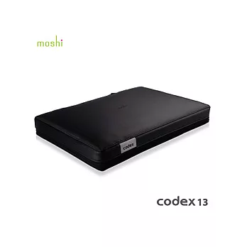 moshi codex (MacBook防震保護袋)13吋(黑)黑